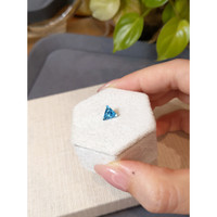 1.49 Ct. Swiss Blue Topaz from Brazil Life Style