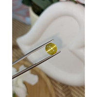 4.33 Ct. Brownish Yellow Cabochon Chrysoberyl from Ceylon (Sri Lanka) Life Style