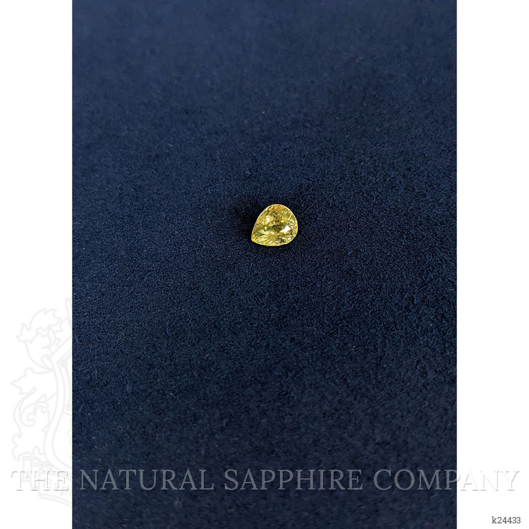 1.09 Ct. Yellowish Green Sphene (Titanite) from Madagascar