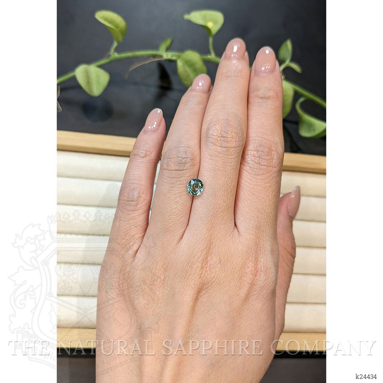 1.13 Ct. Greenish Blue Tourmaline from Mozambique