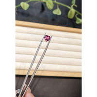 1.65 Ct. Pinkish Purple Rhodolite Garnet from Mozambique Life Style