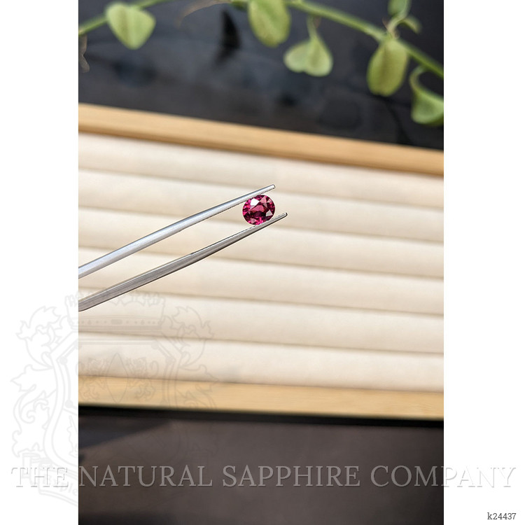 0.99 Ct. Pinkish Purple Rhodolite Garnet from Mozambique