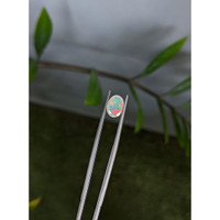 0.85 Ct. Multi Color White Opal from Ethiopia Life Style