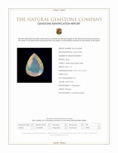 1.31 Ct. Multi Color White Opal (Light Opal) from Ethiopia Scan Report