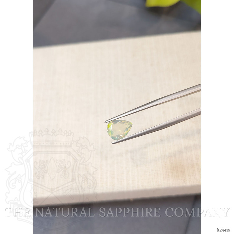 1.31 Ct. Multi Color White Opal from Ethiopia
