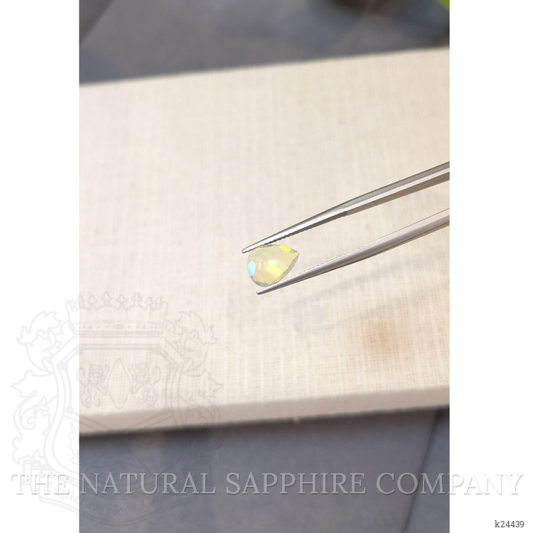 1.31 Ct. Multi Color White Opal from Ethiopia