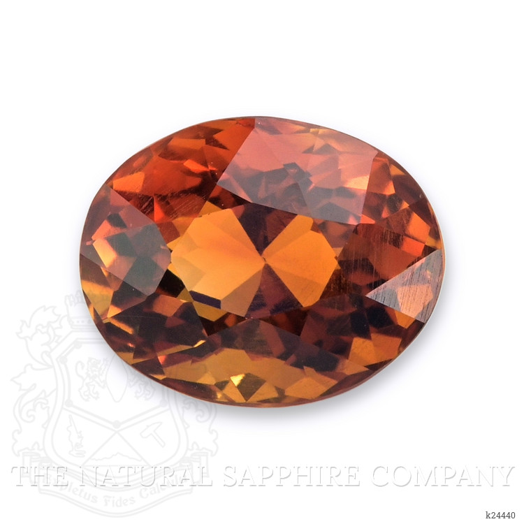 2.54 Ct. Orangish Red Citrine from Brazil