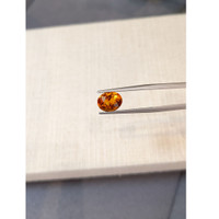 2.54 Ct. Orangish Red Citrine from Brazil Life Style