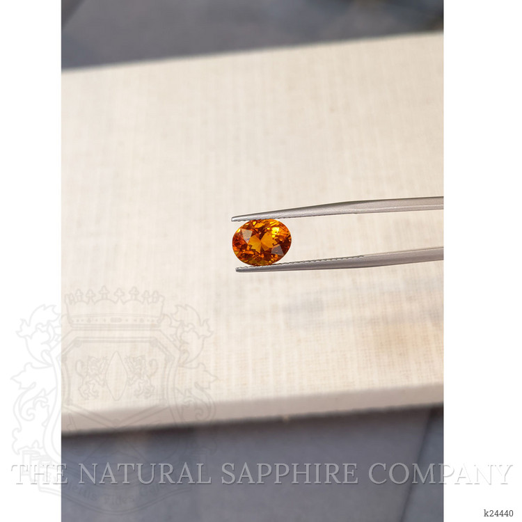 2.54 Ct. Orangish Red Citrine from Brazil