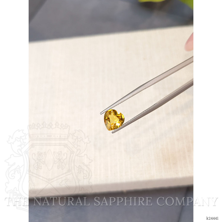 1.55 Ct. Orangish Yellow Citrine from Brazil