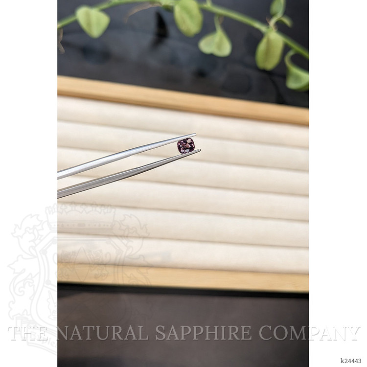 0.66 Ct. Purplish Grey Spinel from Burma (Myanmar)