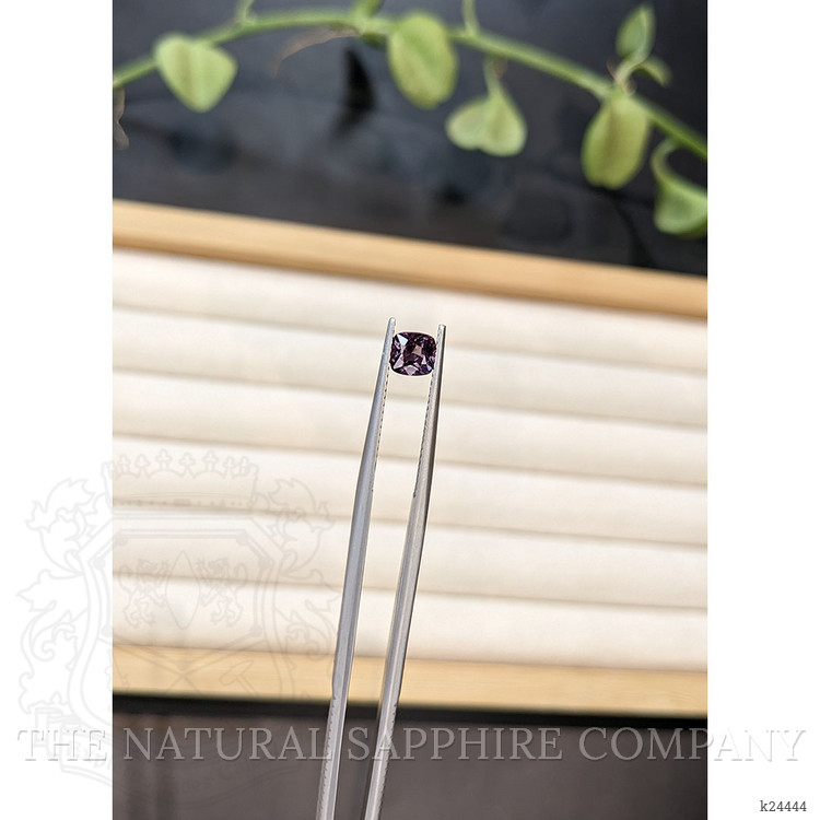 1.05 Ct. Purplish Grey Spinel from Burma (Myanmar)