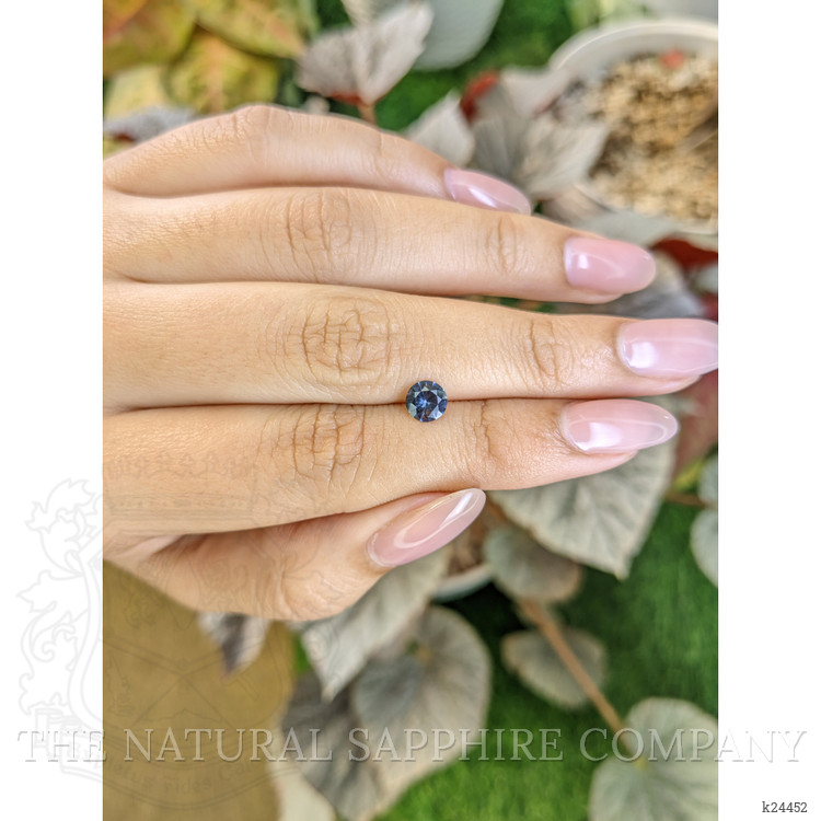 0.63 Ct. Greyish Blue Spinel from Ceylon (Sri Lanka)