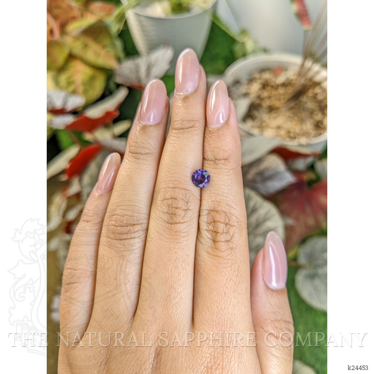 0.84 Ct. Purple Spinel from Ceylon (Sri Lanka)