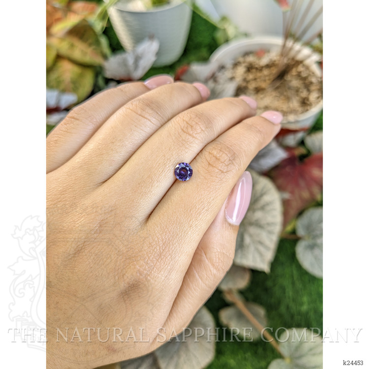 0.84 Ct. Purple Spinel from Ceylon (Sri Lanka)