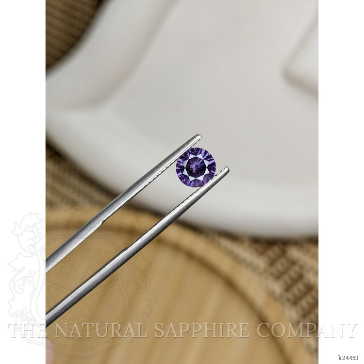 0.84 Ct. Purple Spinel from Ceylon (Sri Lanka)