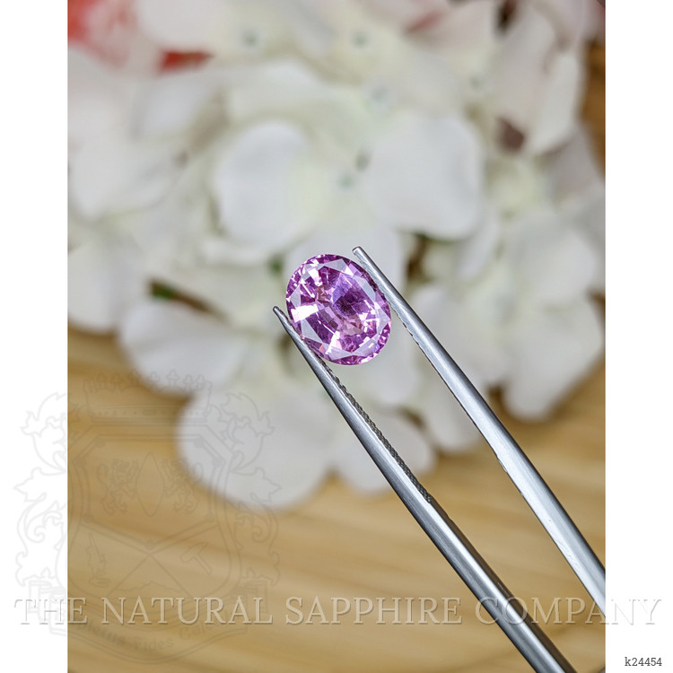 2.43 Ct. Pinkish Purple Spinel from Ceylon (Sri Lanka)