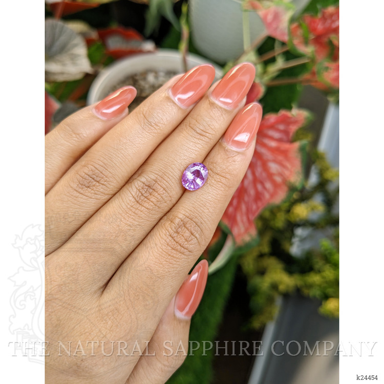 2.43 Ct. Pinkish Purple Spinel from Ceylon (Sri Lanka)