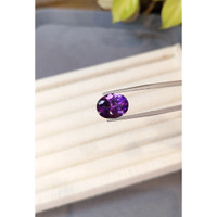 5.41 Ct. Purple Amethyst from Brazil Life Style