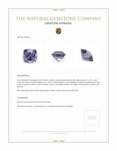 0.49 Ct. Spinel from Ceylon (Sri Lanka) Appraisal
