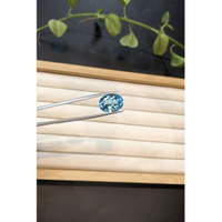 12.63 Ct. Sky Blue Topaz from Brazil Life Style