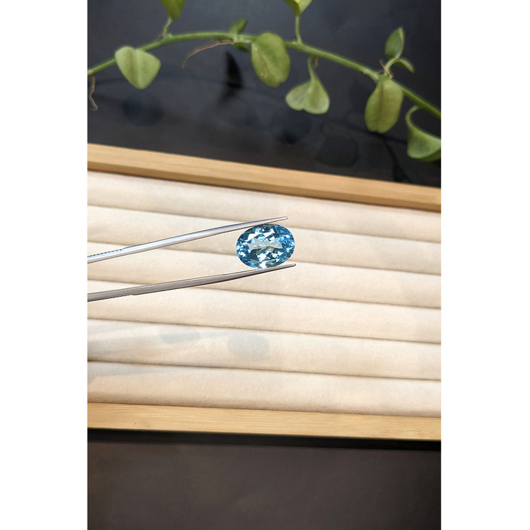 12.63 Ct. Sky Blue Topaz from Brazil