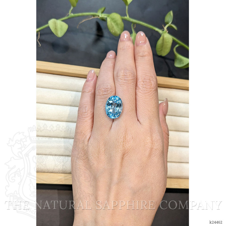 12.63 Ct. Sky Blue Topaz from Brazil