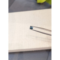 0.37 Ct. Greenish Blue Tourmaline from Mozambique Life Style