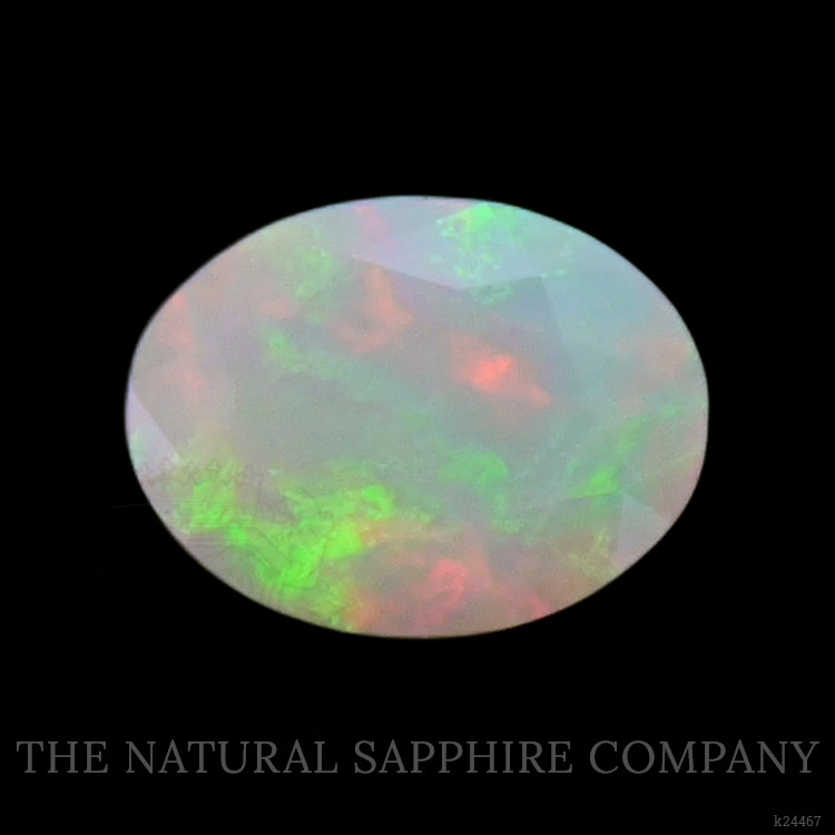 0.80 Ct. Multi Color White Opal from Australia