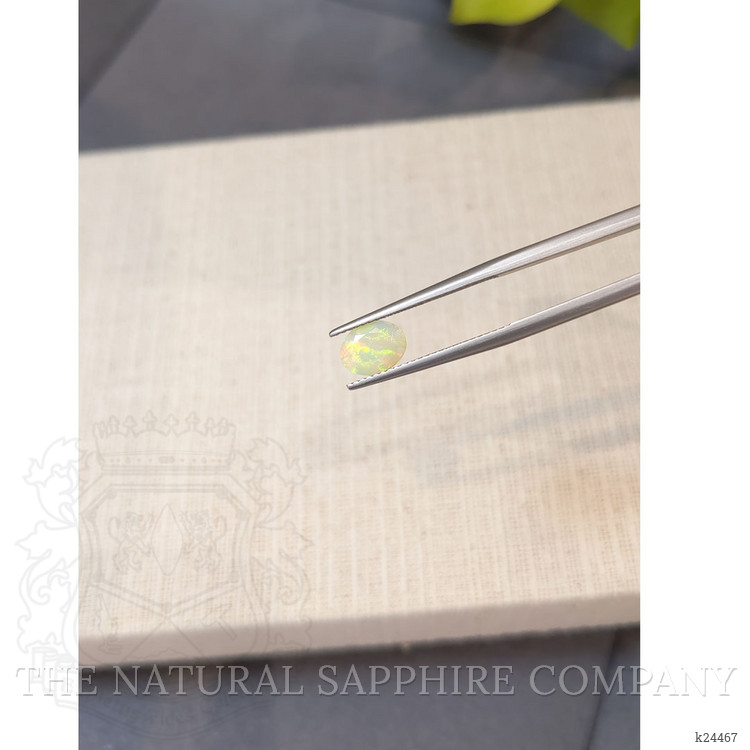 0.80 Ct. Multi Color White Opal from Australia