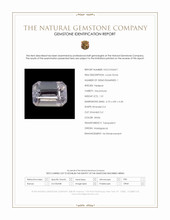 1.01 Ct. White Moonstone from Madagascar Scan Report