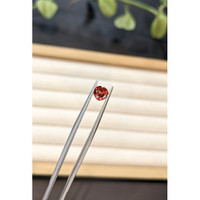 0.96 Ct. Orangish Red Garnet from Ceylon (Sri Lanka) Life Style