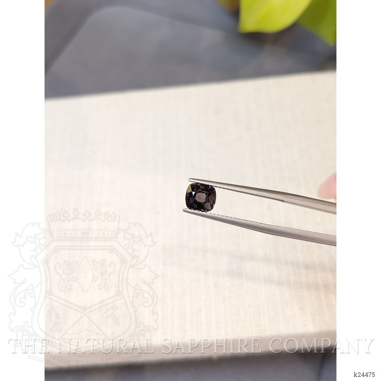 1.33 Ct. Purplish Grey Spinel from Burma (Myanmar)
