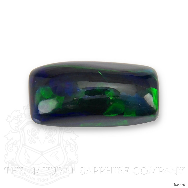 2.24 Ct. Multi Color Cabochon Black Opal from Ethiopia