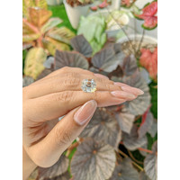 8.43 Ct. White Topaz from Ceylon (Sri Lanka) Life Style