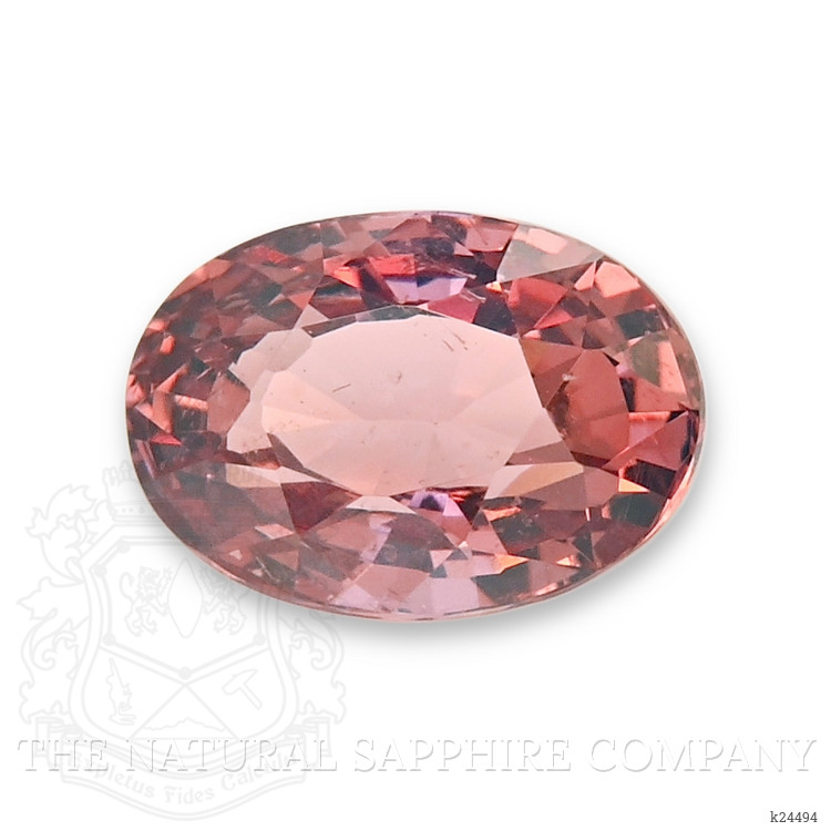 1.03 Ct. Orangish Pink Malaya Garnet from Tanzania