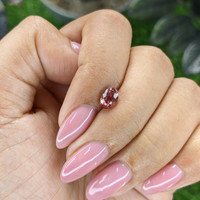 1.03 Ct. Orangish Pink Malaya Garnet from Tanzania Life Style