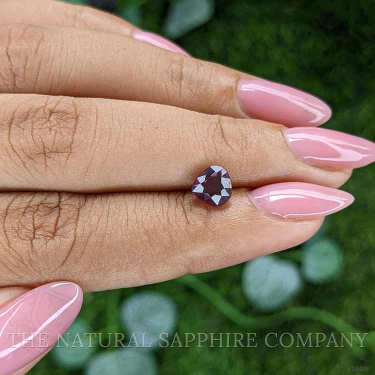 1.45 Ct. Purplish Pink Garnet from Ceylon (Sri Lanka)