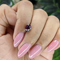 1.08 Ct. Reddish Pink Garnet from Ceylon (Sri Lanka) Life Style