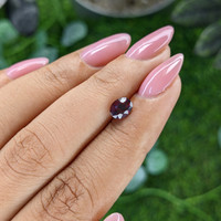 1.08 Ct. Reddish Pink Garnet from Ceylon (Sri Lanka) Life Style