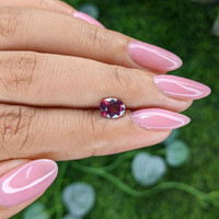 1.02 Ct. Reddish Pink Garnet from Ceylon (Sri Lanka) Life Style