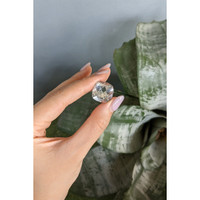20.22 Ct. White Rutilated Quartz from Brazil Life Style