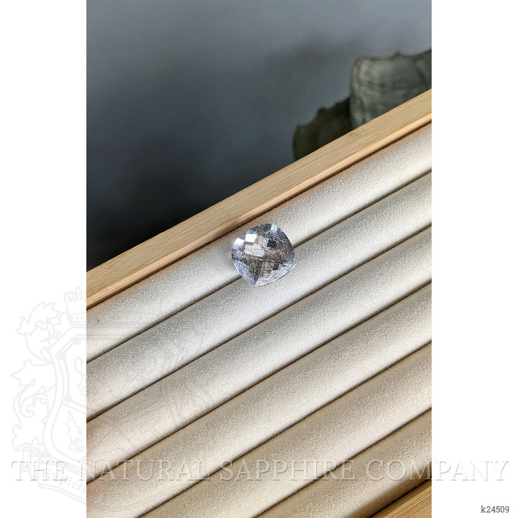 20.22 Ct. White Rutilated Quartz from Brazil