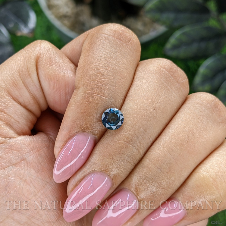 0.97 Ct. Greenish Blue Spinel from Tanzania