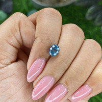 1.54 Ct. Blue Spinel from Tanzania Life Style