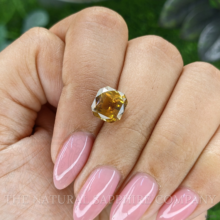 3.18 Ct. Brownish Yellow Chrysoberyl from Tanzania