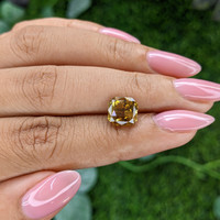 3.18 Ct. Brownish Yellow Chrysoberyl from Tanzania Life Style