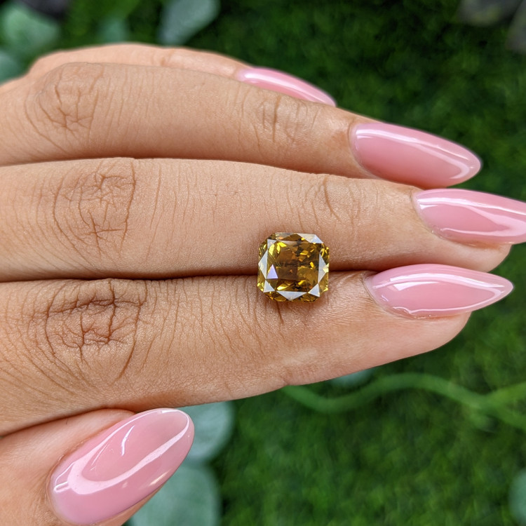 3.18 Ct. Brownish Yellow Chrysoberyl from Tanzania