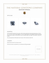 0.46 Ct. Spinel from Ceylon (Sri Lanka) Appraisal