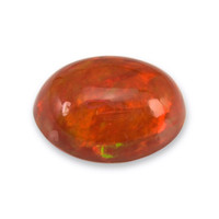 12.70 Ct. Orange Cabochon Fire Opal from Mexico Video